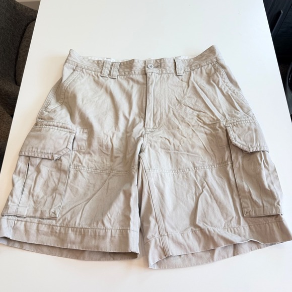 Polo Ralph Lauren Other - Polo Ralph Lauren Classic Polo Chino Cargo Shorts Tan Khaki Mens 36 Utility